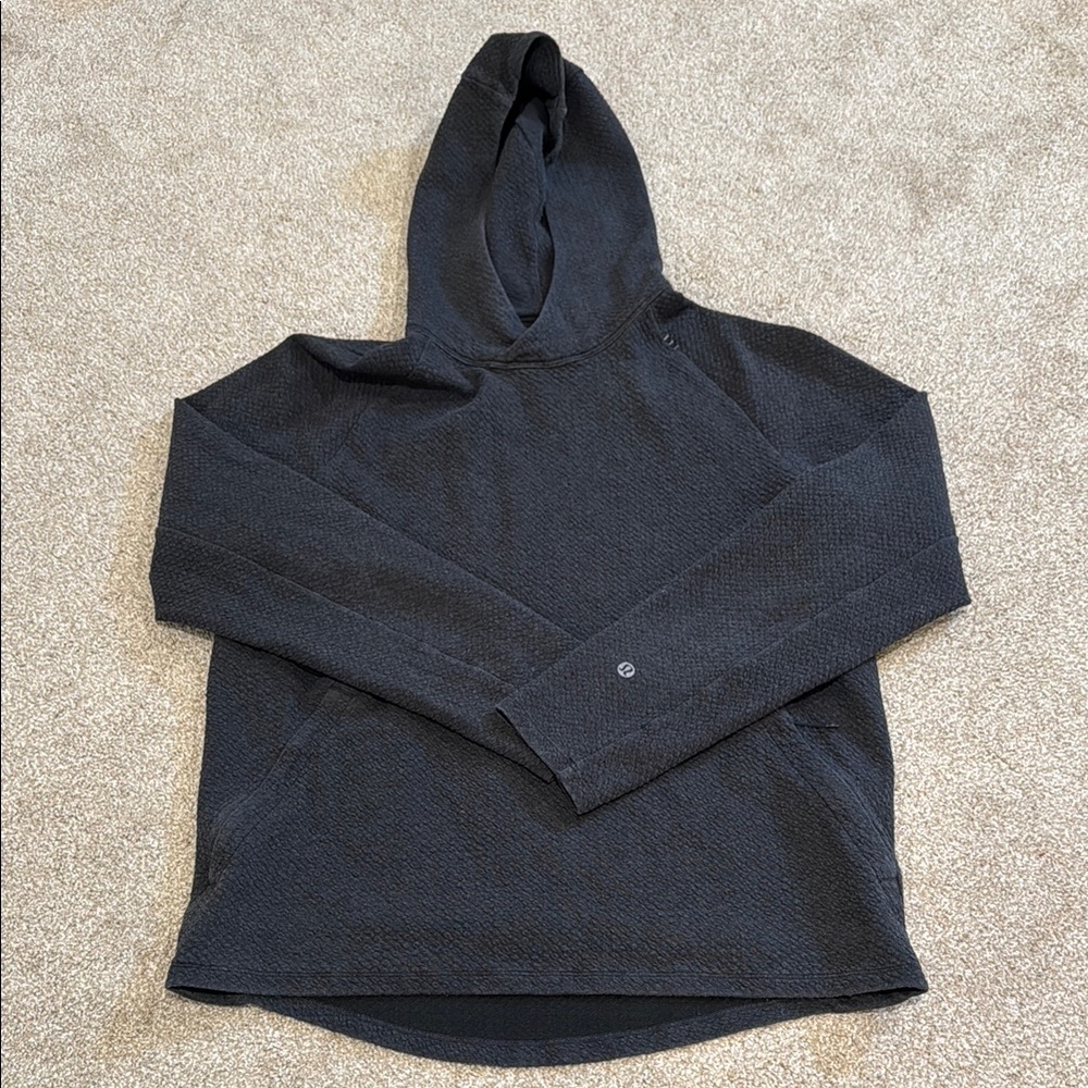 Men's Black/dark grey Hoodie Lululemon